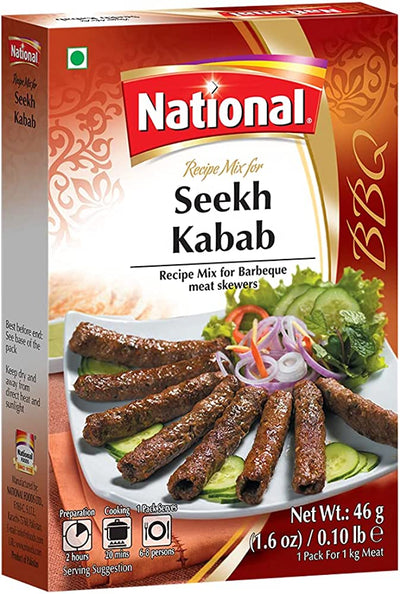 National Spice Mix Seekh Kebab 46g
