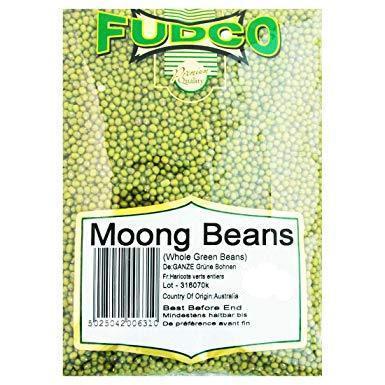 Fudco Beans Mung Whole Green Beans 1.5kg