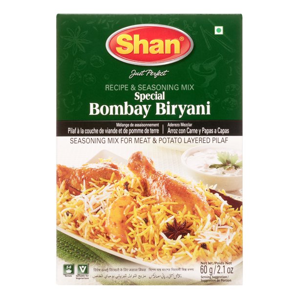 Shan Masala Bombay Biryani Special 60g Mix & Match Any 2 For £2.50