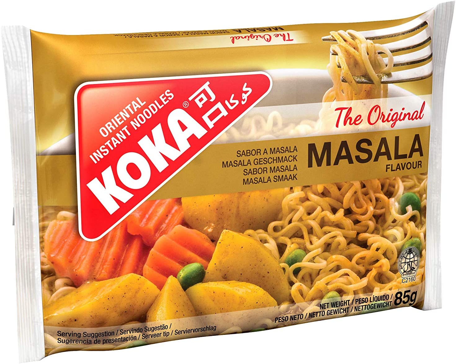 Koka Noodles Masala Original 85g 2 For £1.20 - ExoticEstore