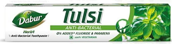 Dabur Tulsi 100% Vegetarian Toothpaste 200g