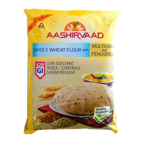 Aashirvaad Atta Sugar Release Multigrain Fenugreek Low GI Flour 5kg