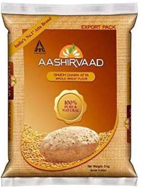 Aashirvaad Whole Wheat Atta 5kg - ExoticEstore