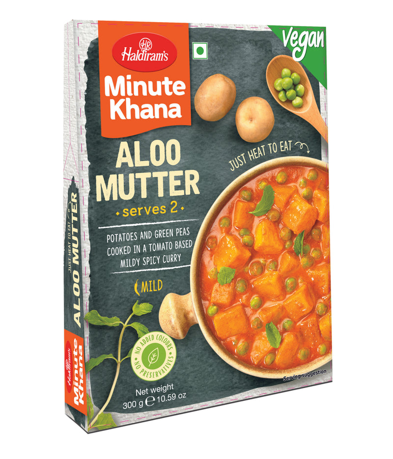 Haldirams Aloo Mutter Vegan 300g