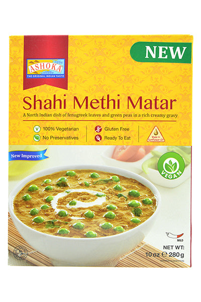 Ashoka Ready Meal Shahi Methi Matar 280g