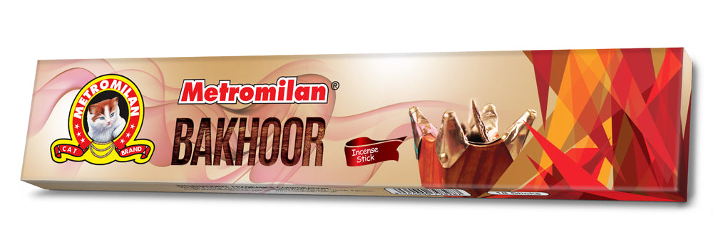 Metromilan Incense Sticks Bakhoor 18 Sticks
