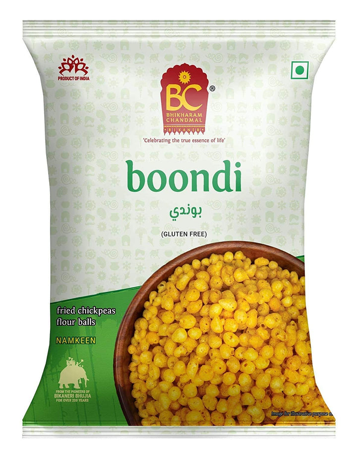 Bhikharam Chandmal Boondi Gluten Free 200g Mix & Match Buy 1 Get 1 Pack Free