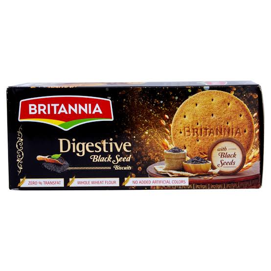 Britannia Digestive Biscuits Black Seed 350g