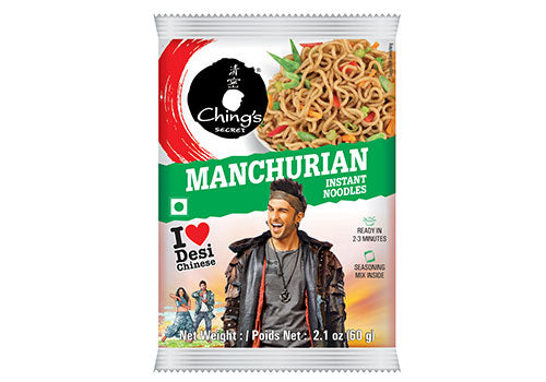 Chings Instant Noodles Manchurian 60g 4 For £1