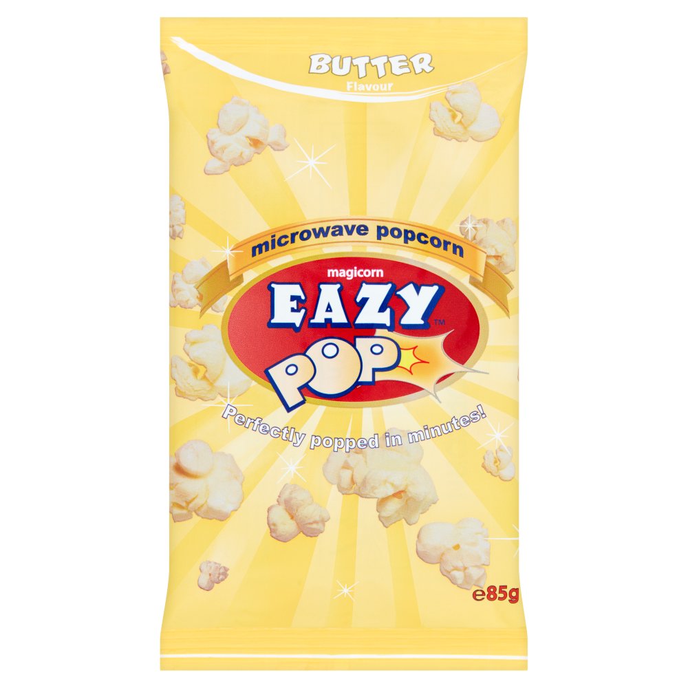 Easy Pop Microwave Popcorn -Butter 85g - ExoticEstore