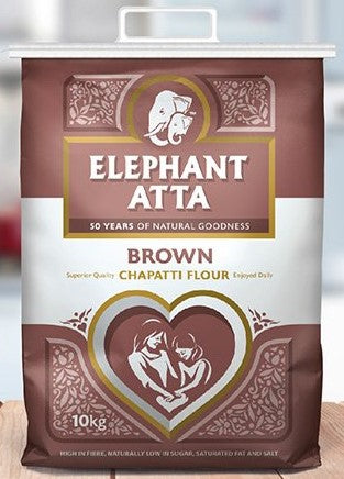 Elephant Atta Brown 10kg - ExoticEstore