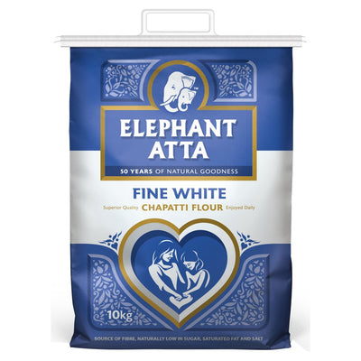 Elephant Atta White 10kg MP - ExoticEstore