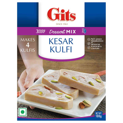 Gits Kesar Dessert Mix Kesar Kulfi 100g