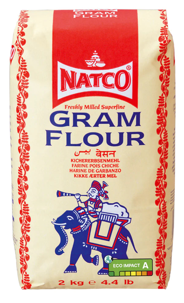 Natco Gram Flour 2Kg 100% Pure Chana Dal