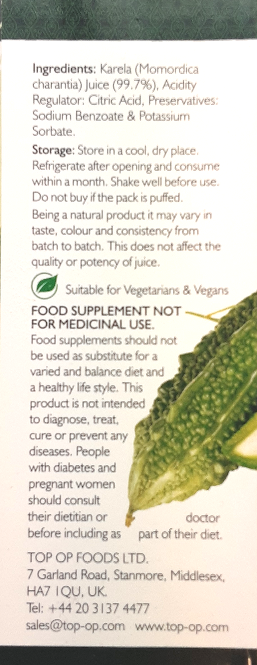 Top Op Karela Juice 500ml