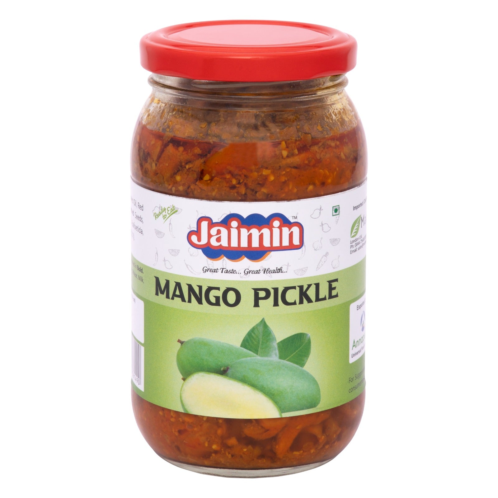Jaimin Pickle Mango 400g - ExoticEstore
