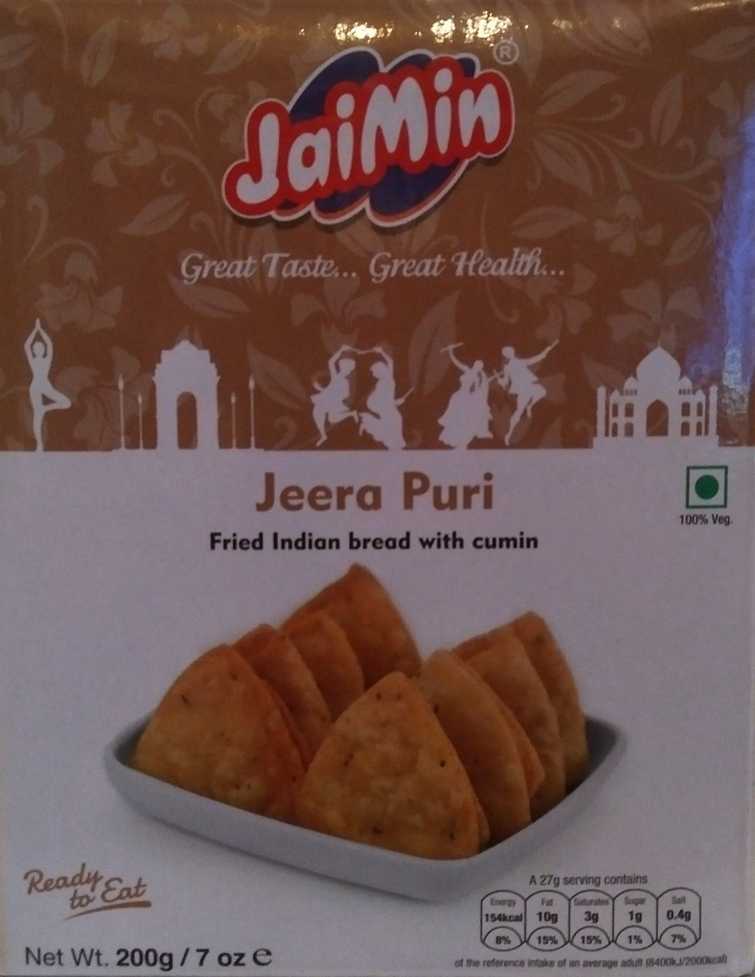 Jaimin Jeera Puri - 200g - ExoticEstore