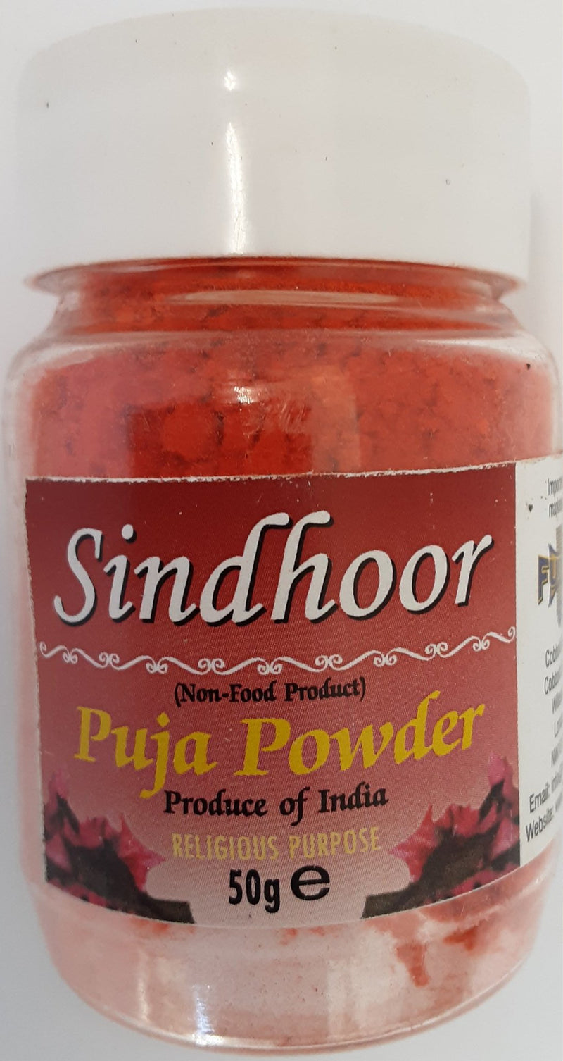 Fudco Sindhoor Puja Powder 50g - ExoticEstore