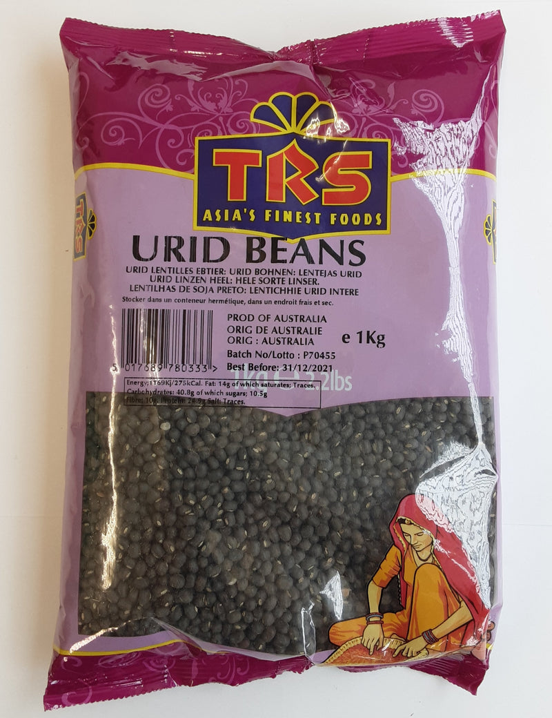 TRS Urid Beans 1kg - ExoticEstore