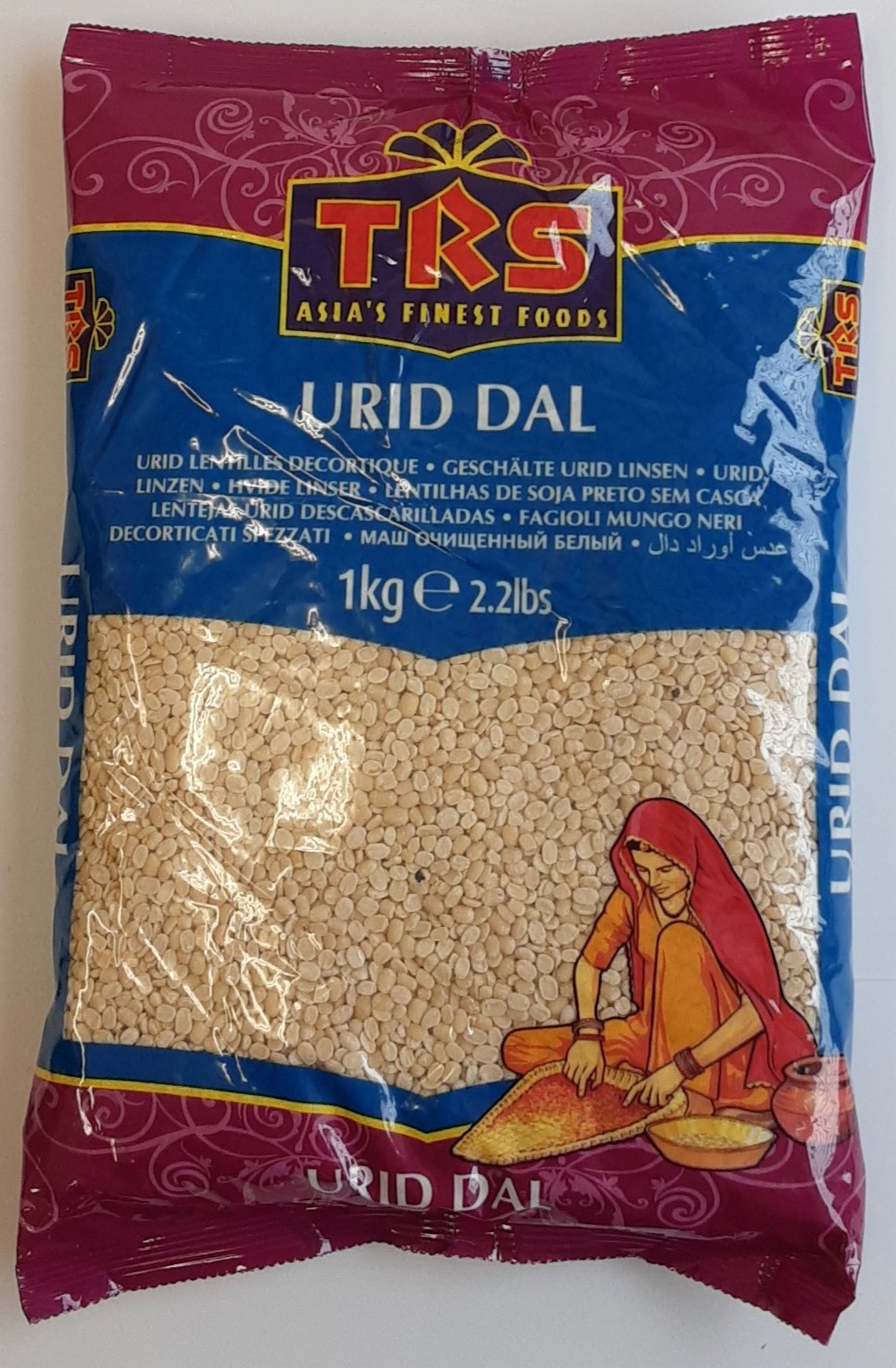TRS Urid Dal 1kg - ExoticEstore