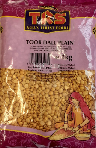TRS Toor Dall Plain 1kg - ExoticEstore