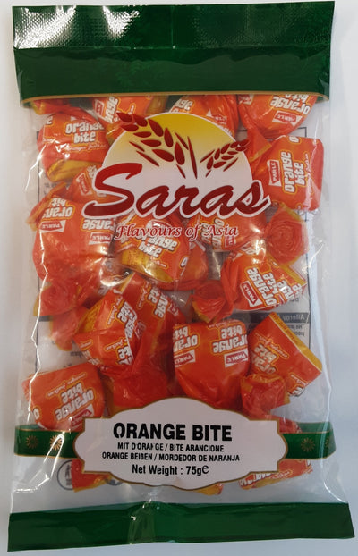 Saras Orange Bite 75g - ExoticEstore