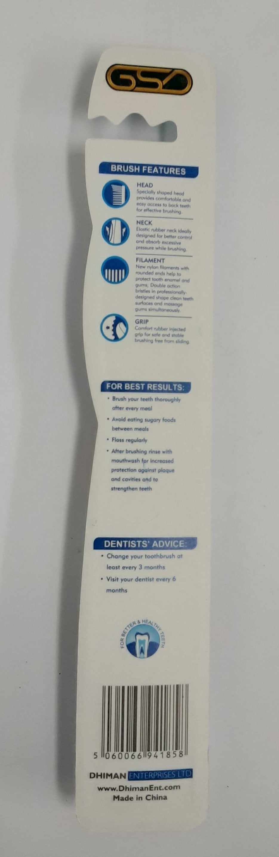 GSD Toothbrush Medium - ExoticEstore