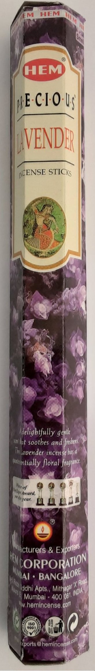 Hem Incense Sticks Lavender 20 Pieces - ExoticEstore