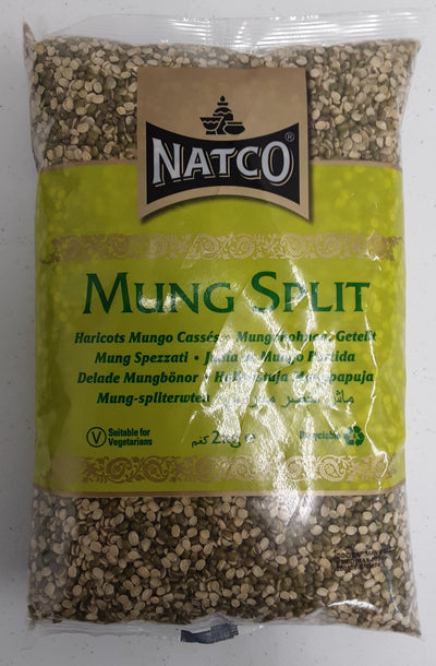 Natco Mung Split Chilka 2kg - ExoticEstore