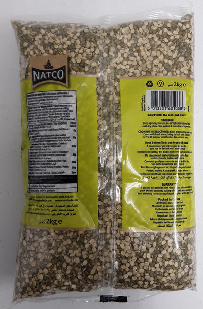 Natco Mung Split Chilka 2kg - ExoticEstore