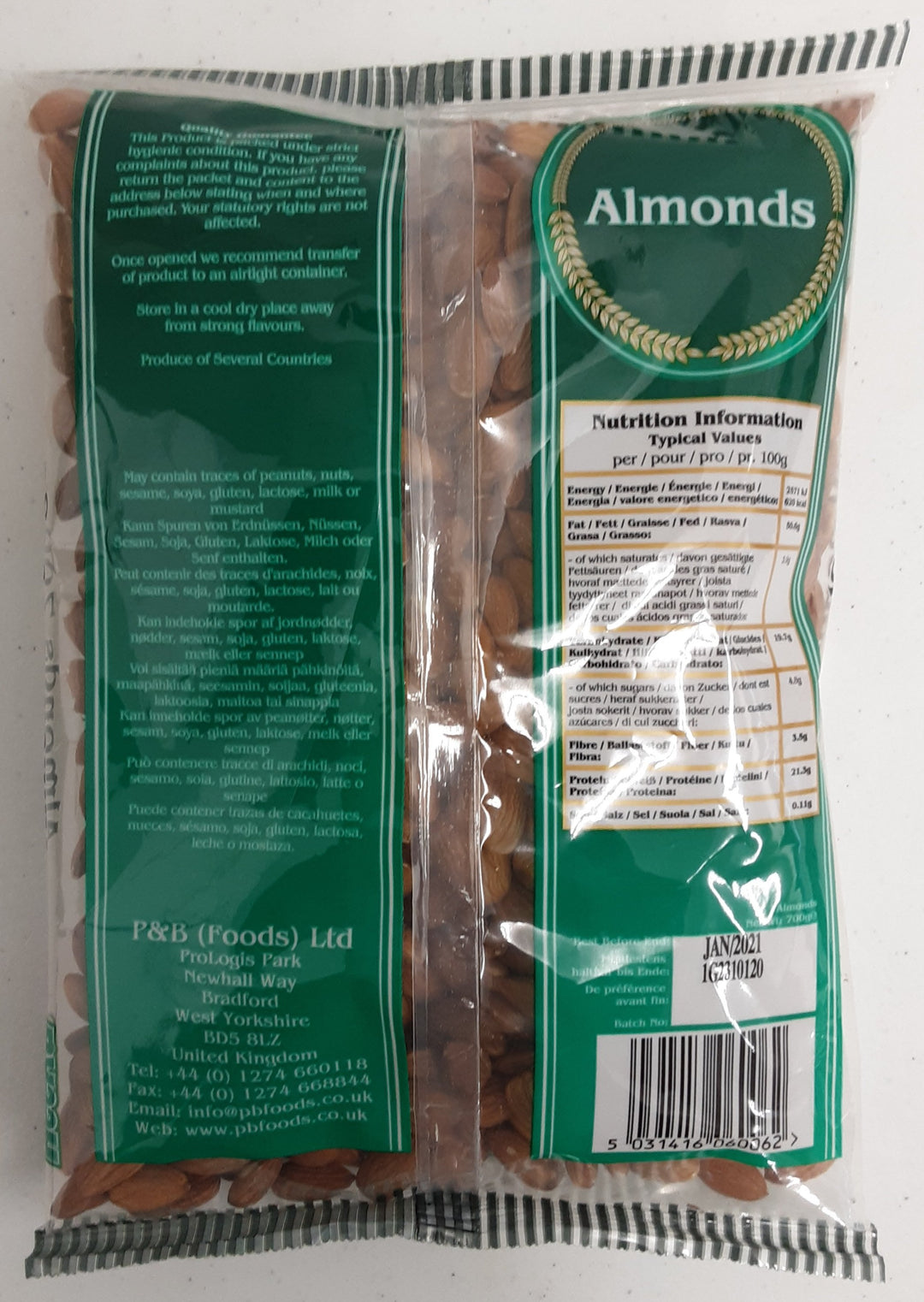 Heera Almonds 700g - ExoticEstore