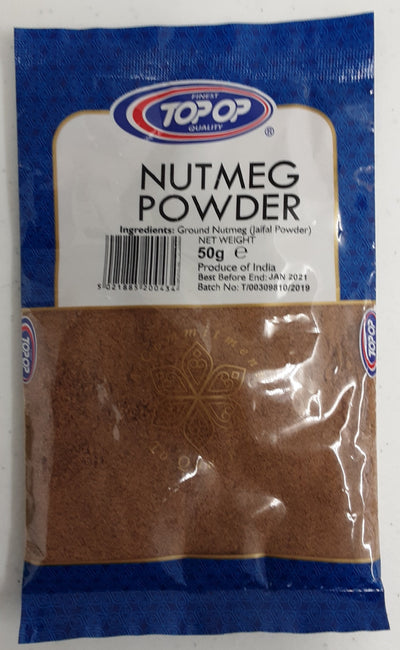 Top Op Nutmeg Powder (Jaifal Powder) 50g - ExoticEstore