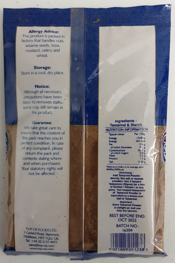 Top Op Tamarind Powder 100g - ExoticEstore