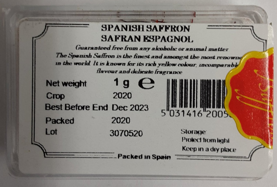 Heera Spanish Saffron 1g - ExoticEstore