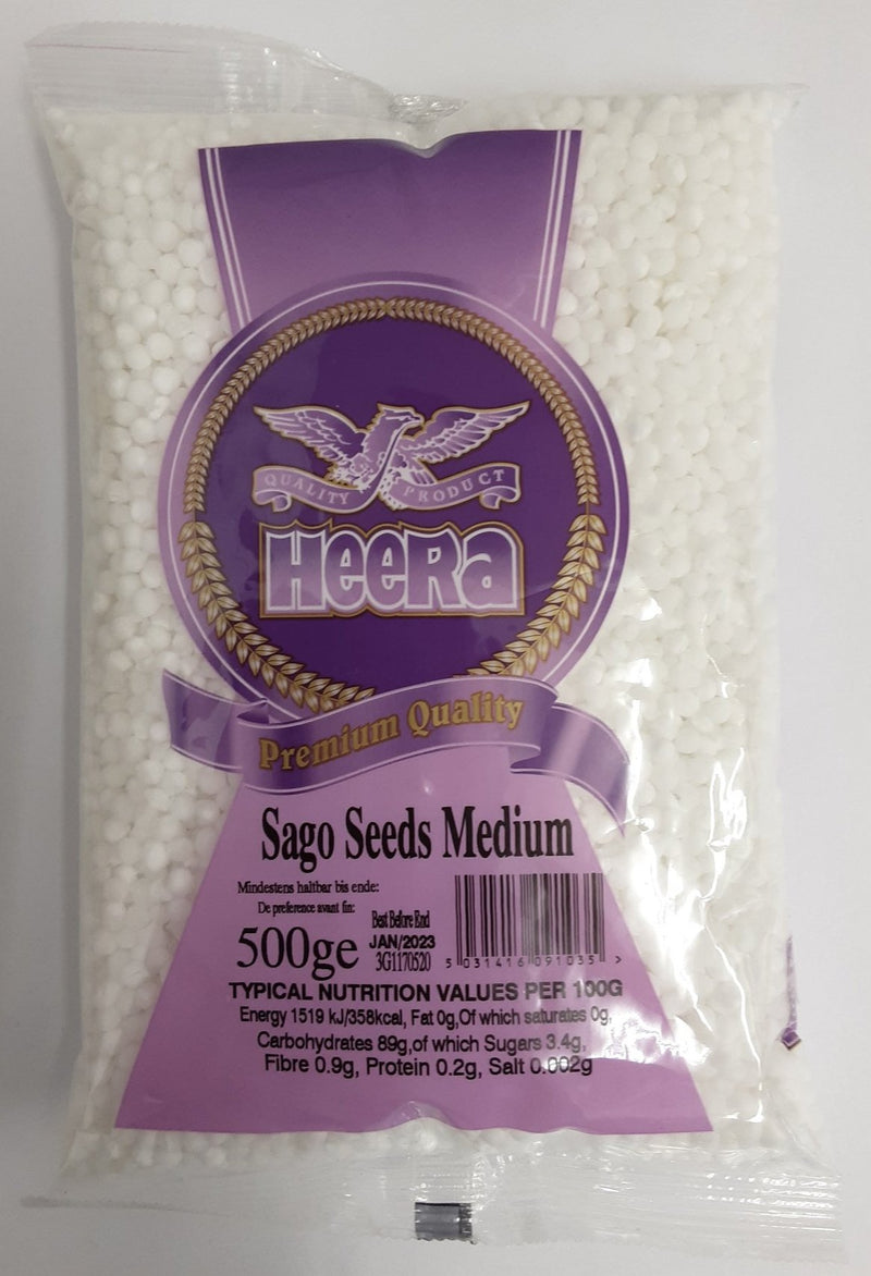 Heera Sago Seeds Medium 500g - ExoticEstore