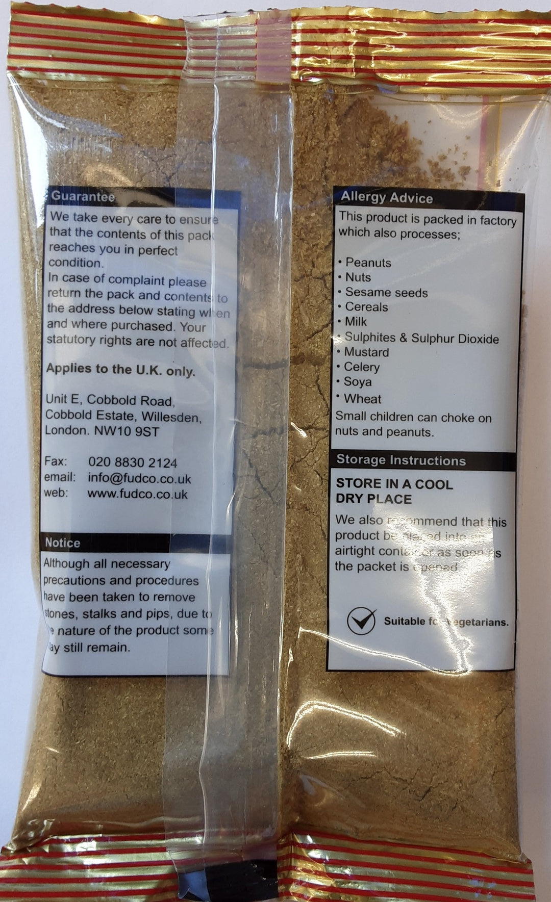 Fudco Coriander Powder 100g - ExoticEstore