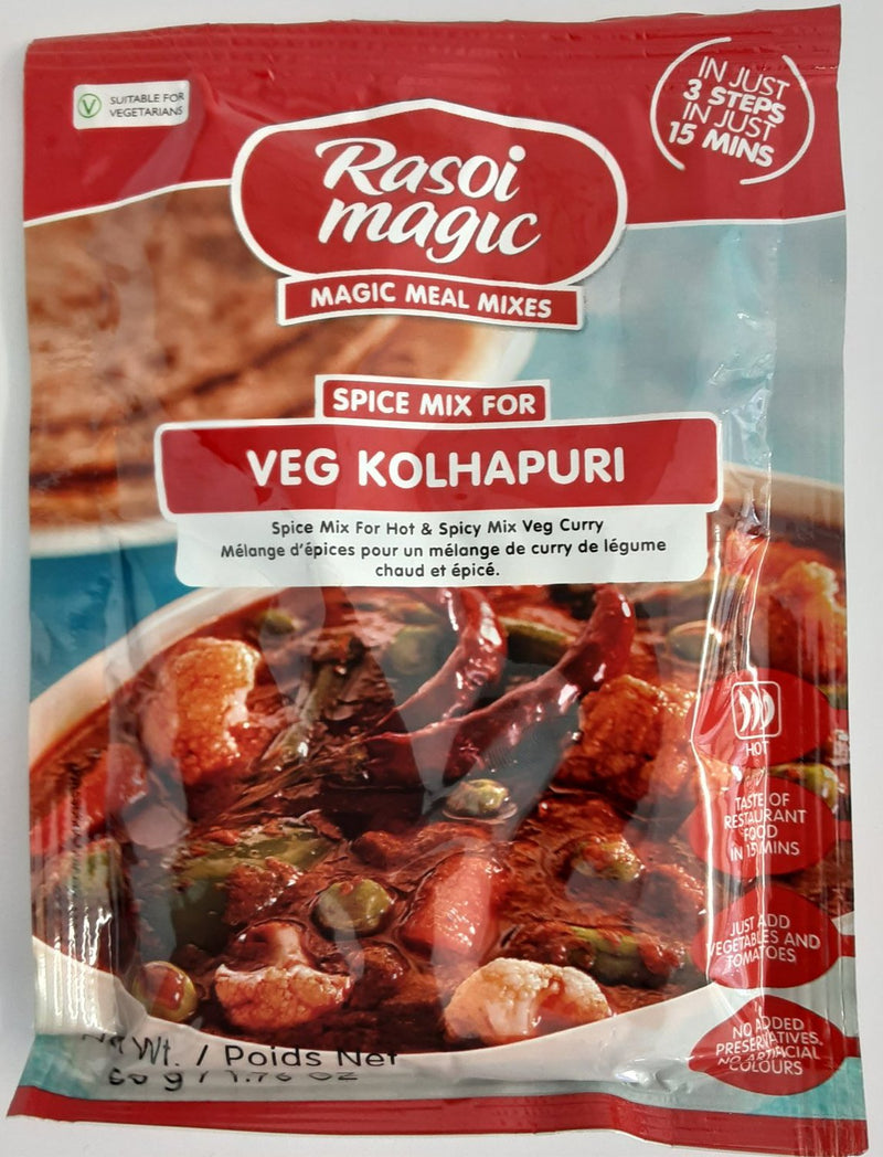Rasoi Magic Veg Kolhapuri Spice Mix 50g - ExoticEstore