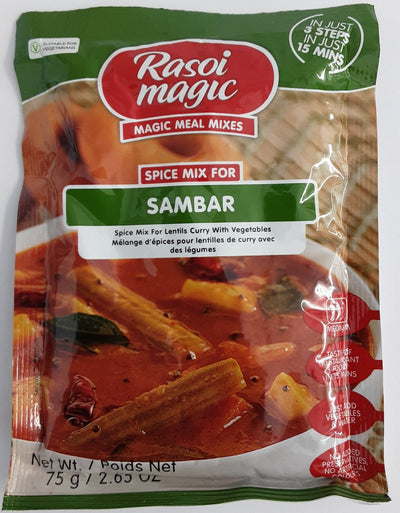 Rasoi Magic Sambar Spice mix 75g - ExoticEstore