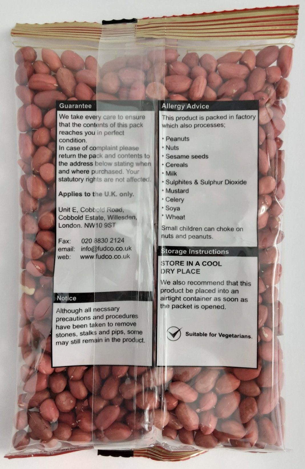 Fudco Red Peanuts 300g - ExoticEstore