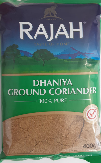 Rajah Ground Coriander Dhaniya 400g - ExoticEstore