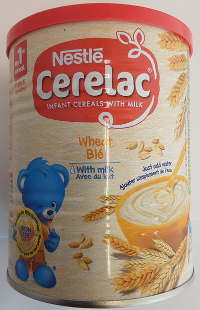 Nestle Cerelac Wheat With Milk 6 Months+ 400g - ExoticEstore