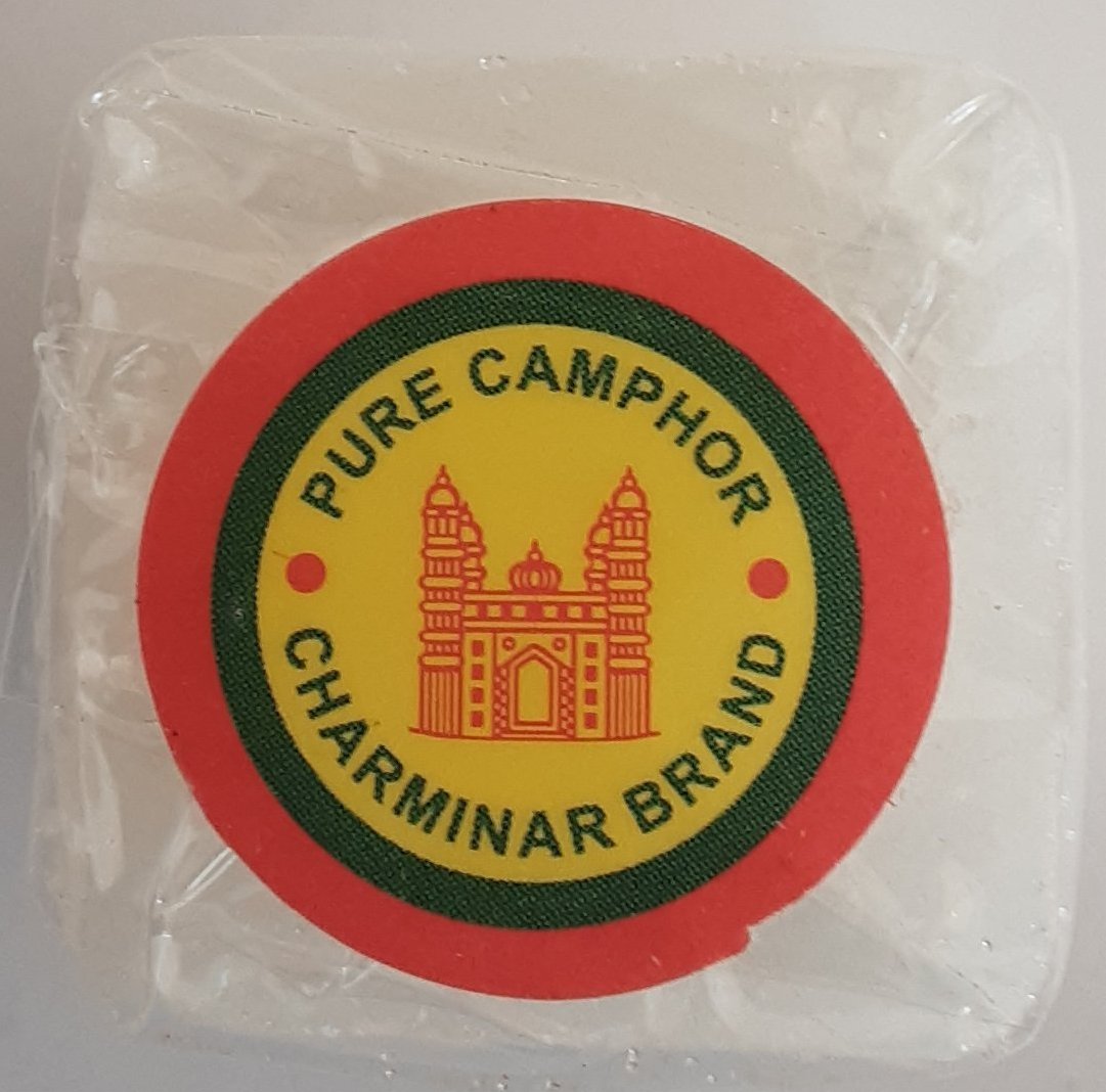 Char Minar Camphor Tablet 4 pieces - ExoticEstore