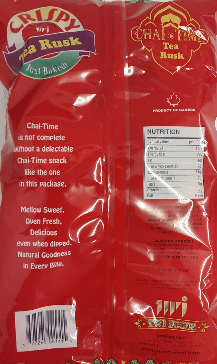Crispy Tea Rusk 200g PM £1.29 - ExoticEstore