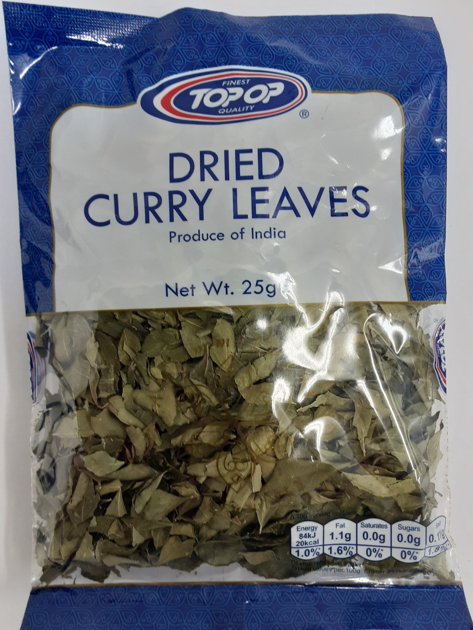 Top Op Dried Curry Leaves 25g - ExoticEstore