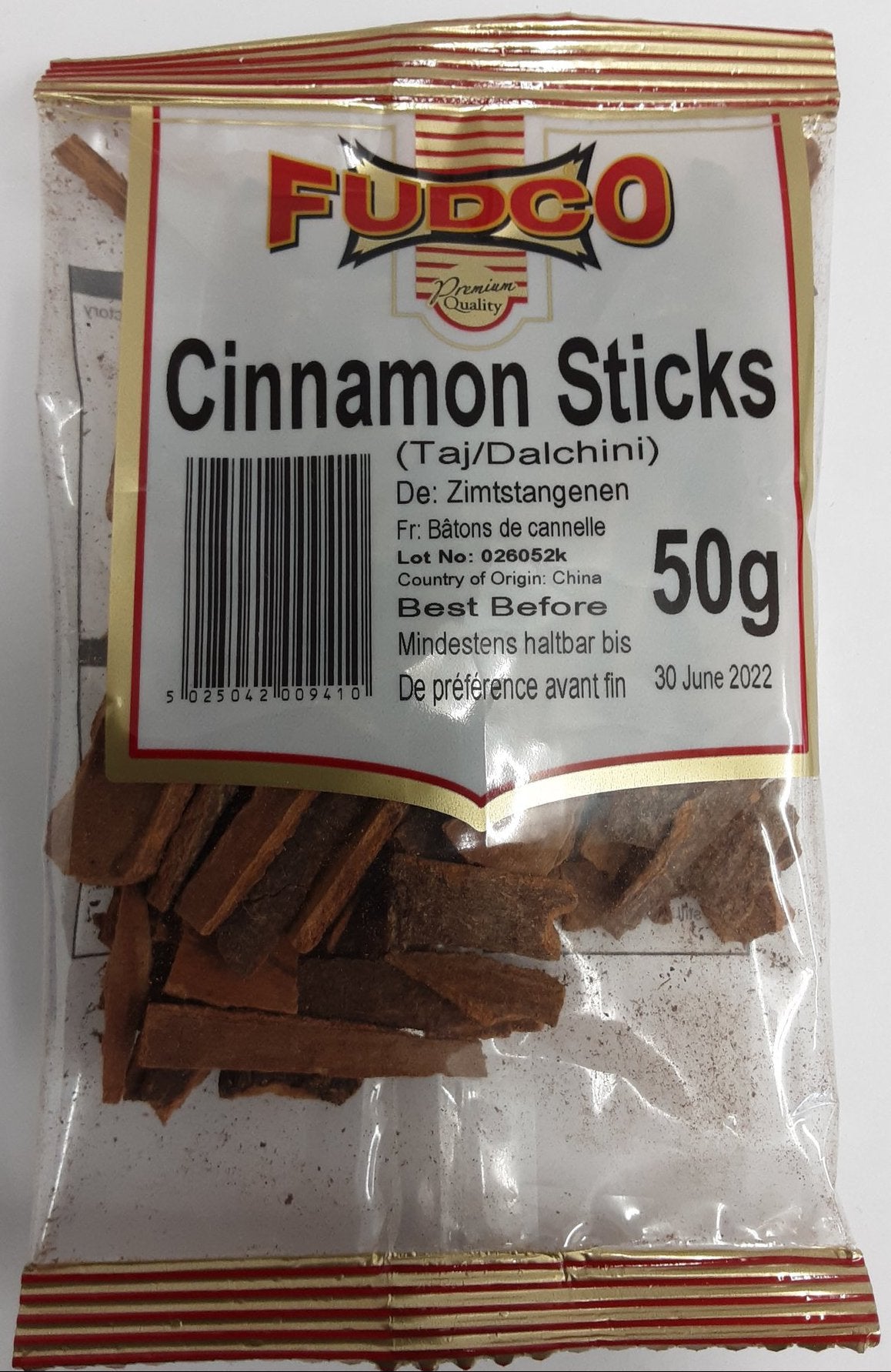 Fudco Cinnamon Sticks 50g - ExoticEstore