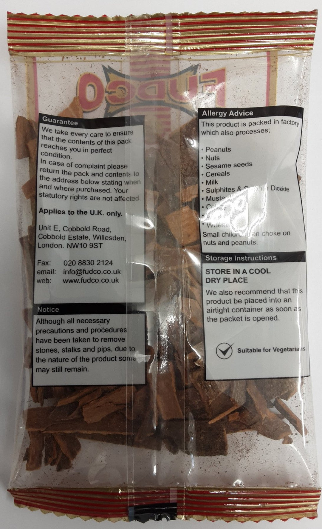 Fudco Cinnamon Sticks 50g - ExoticEstore