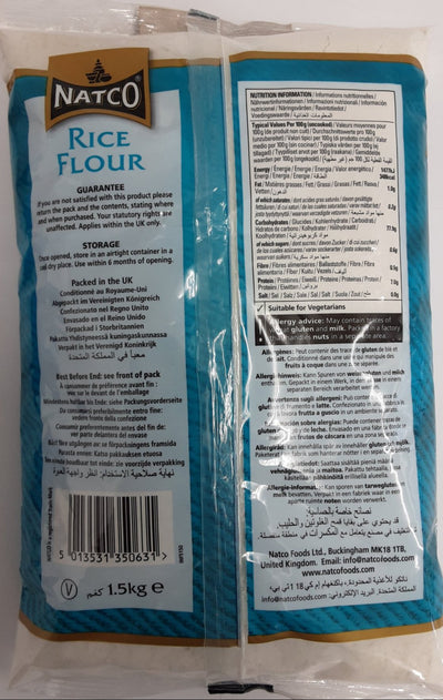 Natco Rice Flour 1.5 kg - ExoticEstore