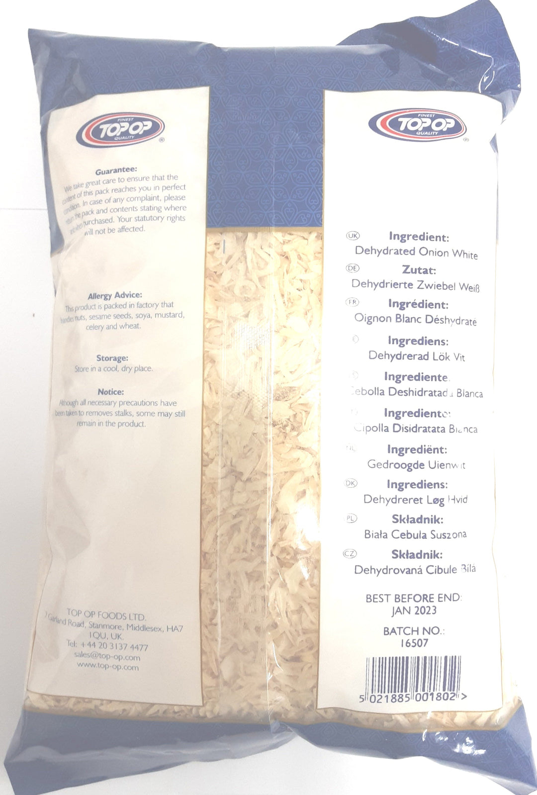 Top Op Dry Onion White 500g - ExoticEstore