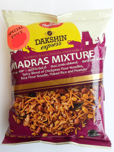 Haldiram Dakshin Express Madras Mixture 180g MP £1.19 - ExoticEstore