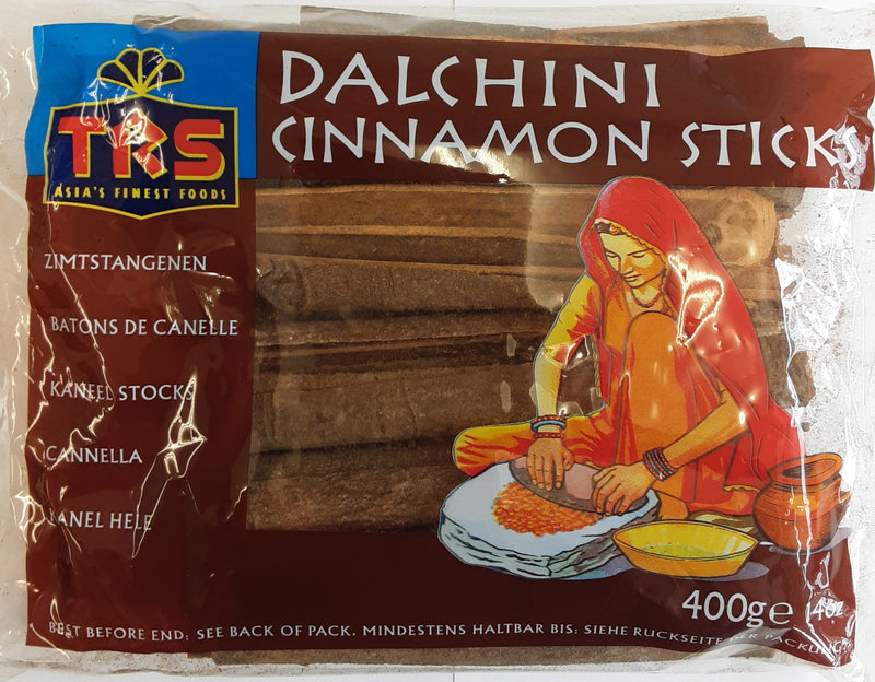 TRS Dalchini Cinnamon Sticks 400g - ExoticEstore
